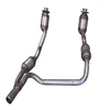 auto direct-fit high performance three way Catalytic Converter with exhaust manifold and flanges for Jeep Wrangler 3.8