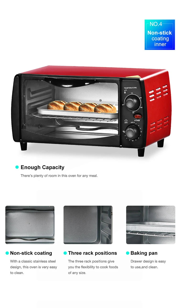 Best Countertop Mini Portable Electric Oven Small Cake Baking Electrical Oven Electric Chicken