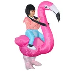 Scherza il Regalo Di Natale di Halloween Flamingo Gonfiabile Costume Giro Cosplay