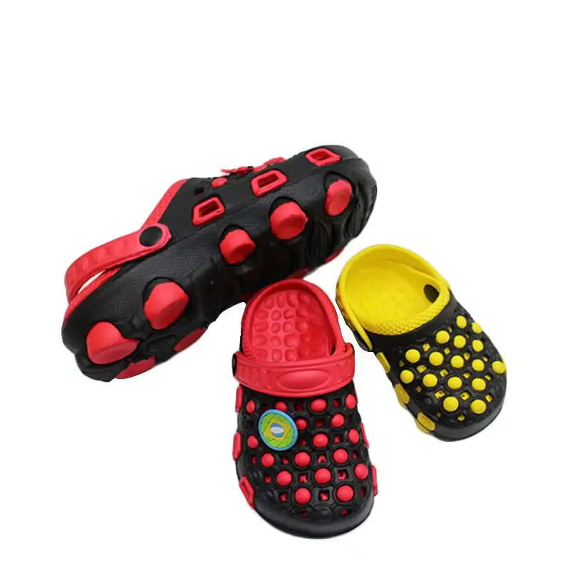 
China wholesale cheap EVA garden clogs for children and adult cartoon durable and confortable $1 dallar shoes 