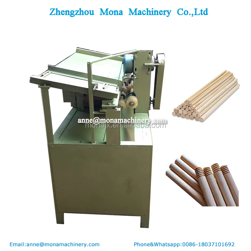 Professional Wood Stick Thread Forming Line Screw Cutting Making