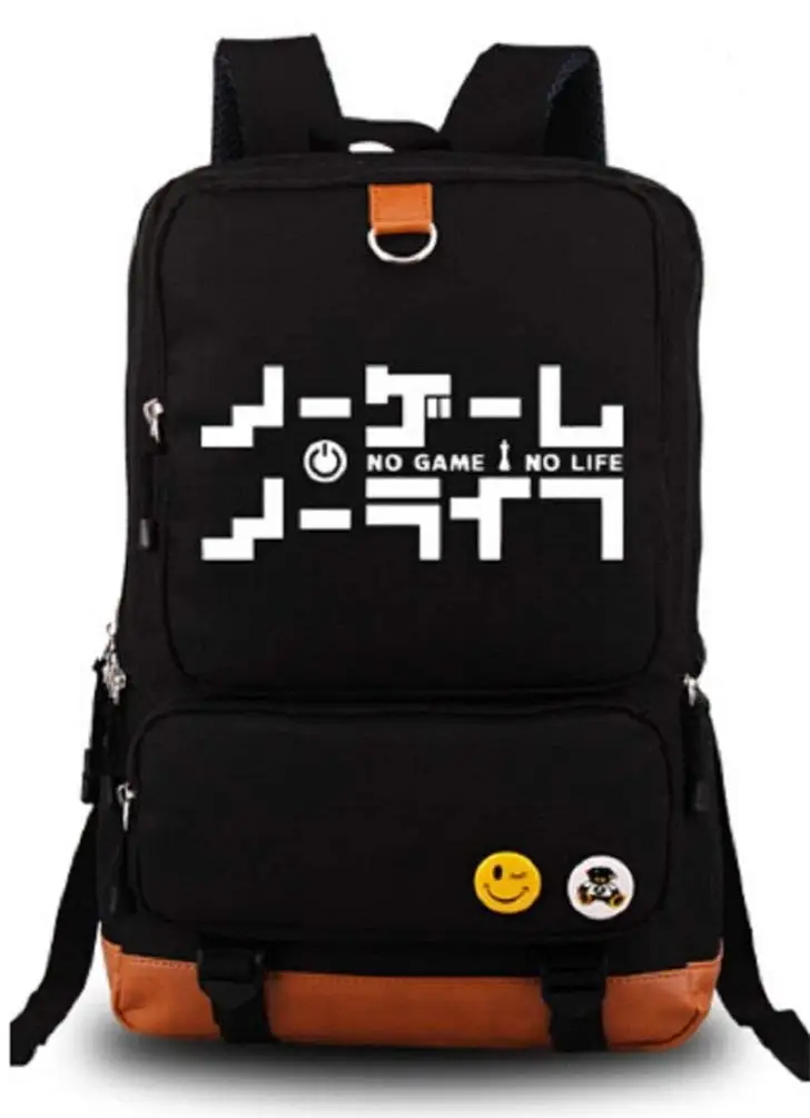 Gumstyle No Game No Life Anime Cosplay Handbag Messenger Bag Shoulder School Bags
