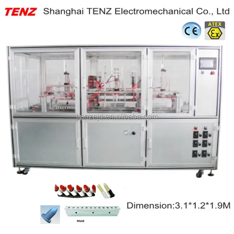 New Wholesale Special Automatic Lipstick Lip Balm Making Machine Ts10a