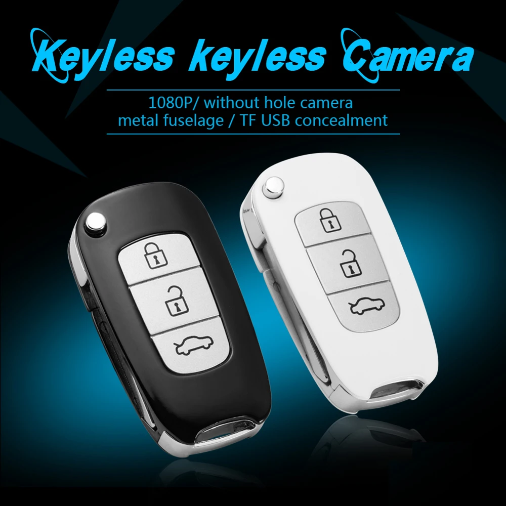 1080p Car Keychain Mini Camera Video Recorder Portable 1080p Hidden Cam ...