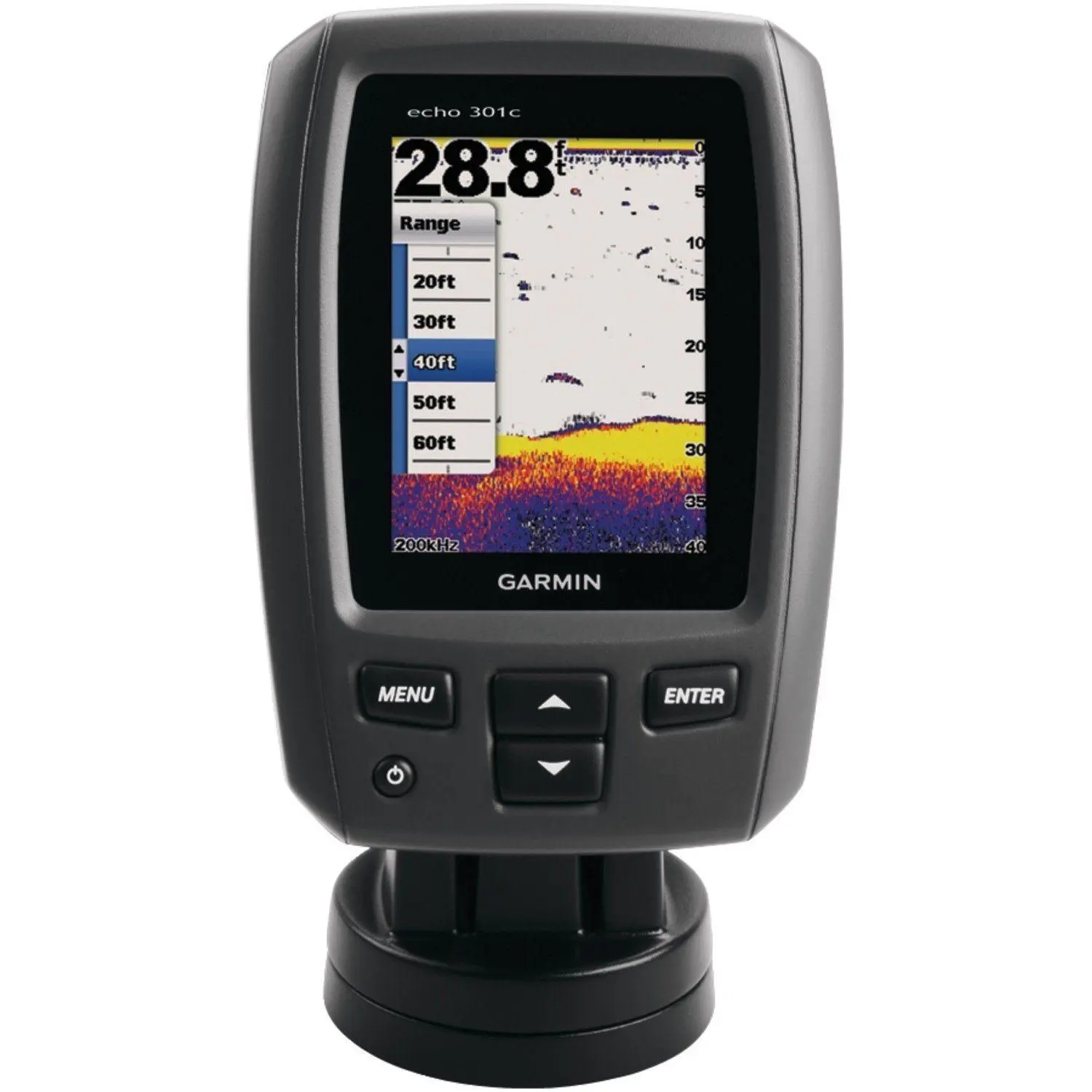Get Quotations · New Garmin Echo 301c 3.5" Marine Fishfinder w/ Dual-Beam