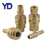Brass European Type pneumatic quick coupler