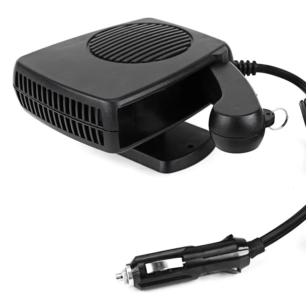 12 V Mini Car Ceramic Coolant Heater Fan With Defrost Rain Ice Portable ...