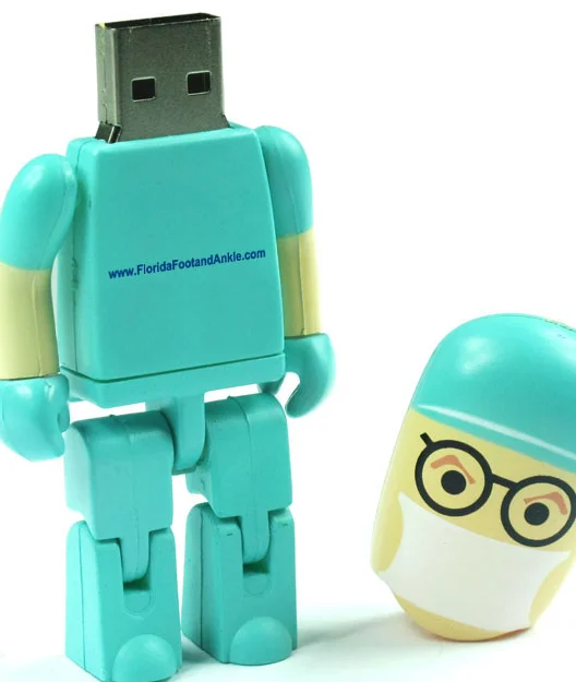 Animated characters usb flash drive OEM 4gb 8gb three-dimensional carton flash drive with customer logo printing - ANKUX.COM
