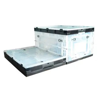 clear plastic stacking bins