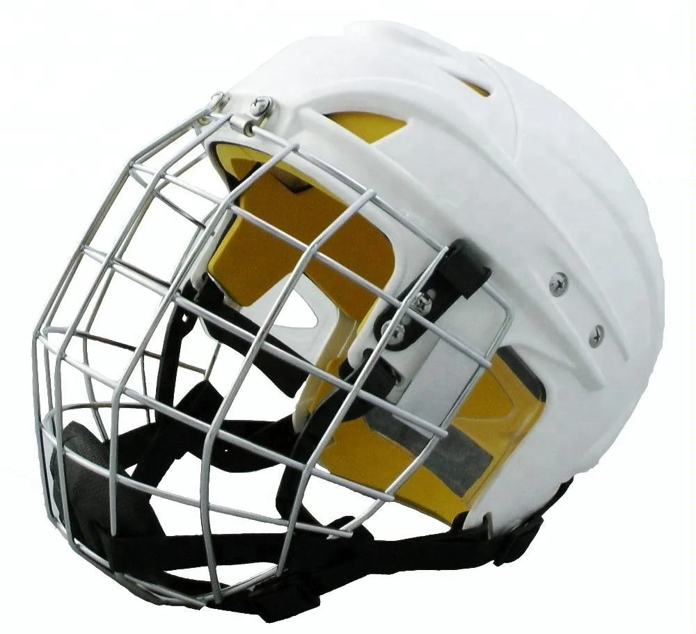 2020 New Design Hockey Player Helmet With Hockey Cage Full Face Cage
