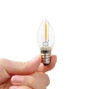 New mini products dimmable 0.5W 1w filament led bulb E14 E12 C7 Led Filament Bulb