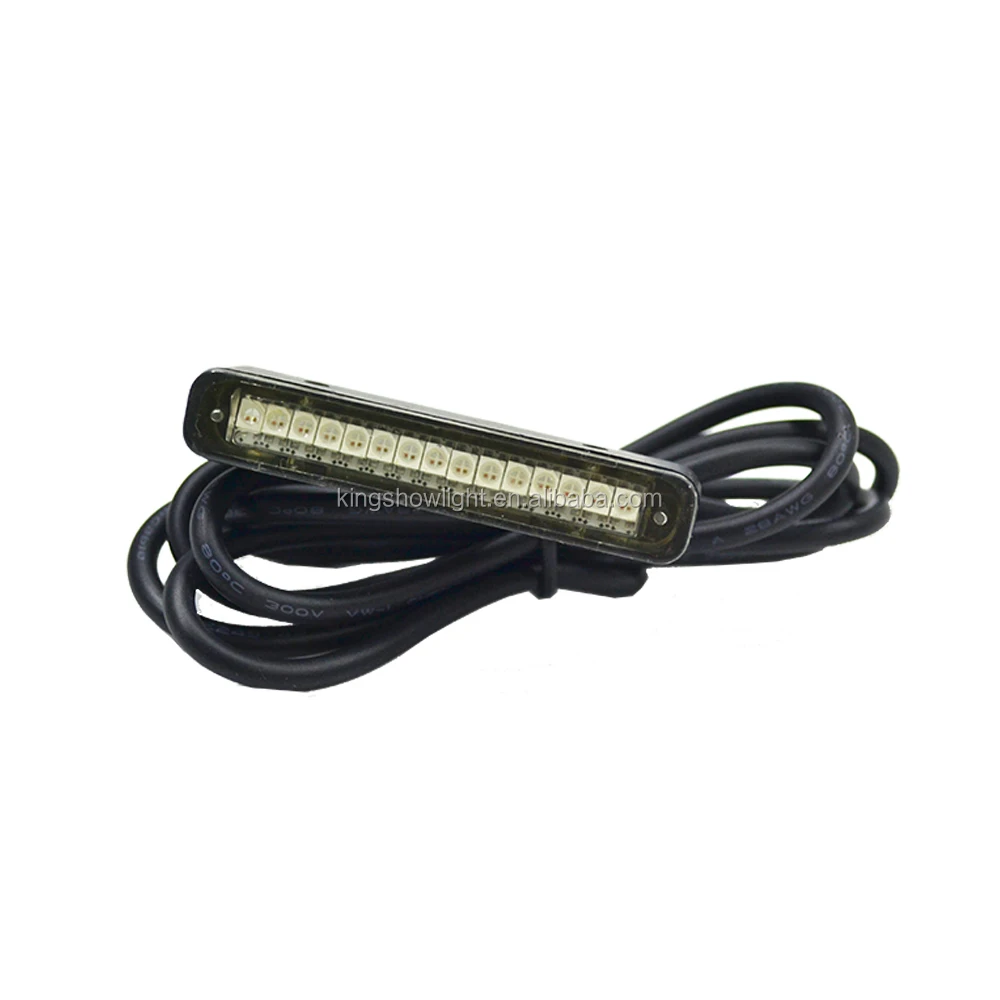 Super Bright RED &  Yellow  LED License Plate Light