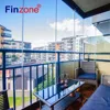 durable hanging exterior solid glass door security