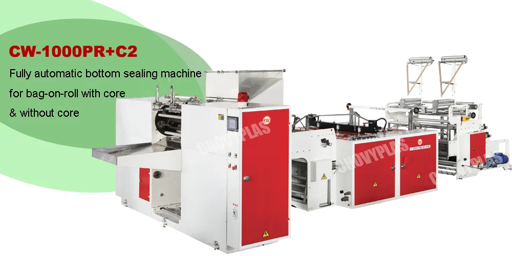 Automatic Plastic Star Sealing Garbage Rolling Bag Making Machine For