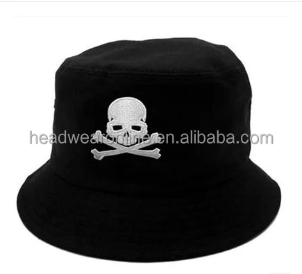 small brim bucket hat