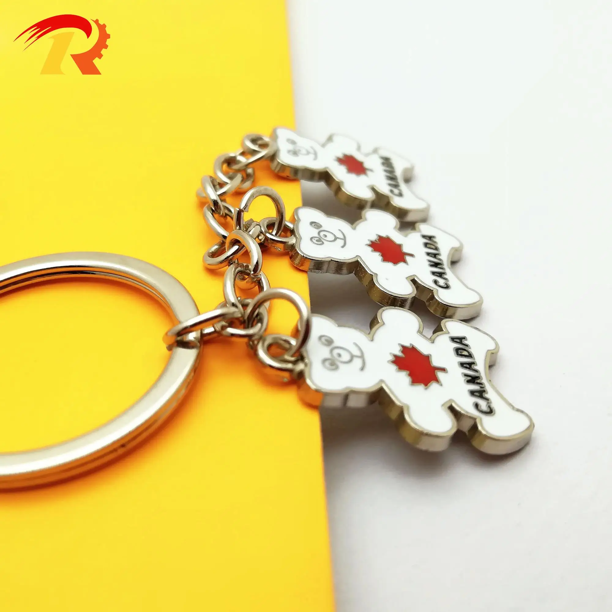 couple teddy bear keychain