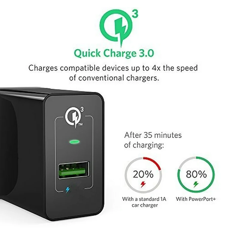 Quick Charge Qc3.0 Usb Charger 5v12v 3a1.2a Mobile Charger Factory