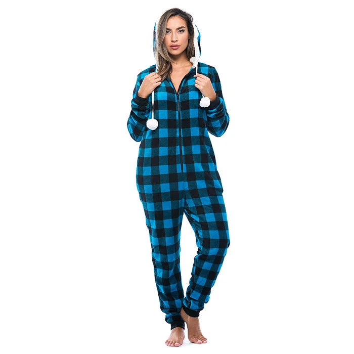 plaid jogging suit