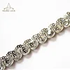 Elegant Shining Metallic Gimp Sequin Trim Cross Trimmings