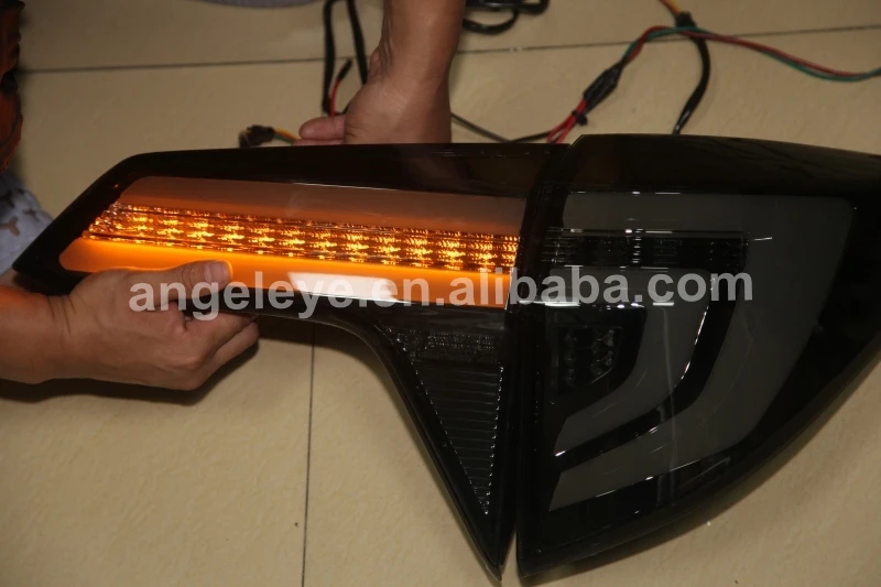 For HONDA HRV vezel LED Rear Light smoke 2013-2016