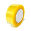 Yiwu china yellowsih clear adhesive type strong bopp packing tape for cardboard box sealed