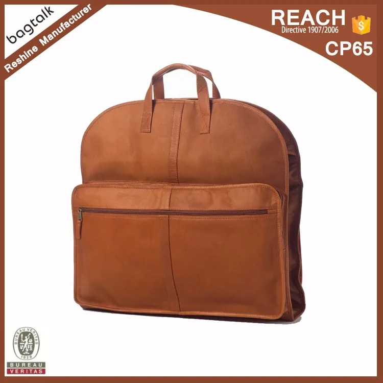 Hd099az Wholesale High Quality Black Foldable Leather Custom Garment