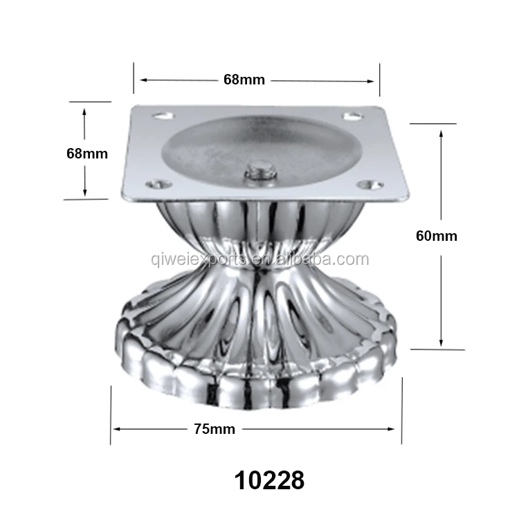 Chrome Sofa Screw Legs Iron Furniture Hardware Sofa Legs Buy Metal