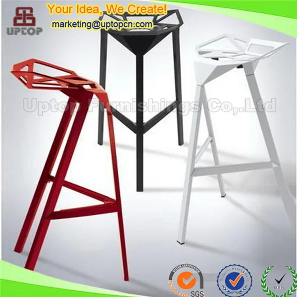 Sp Ubc322 Design Chair One Aluminum Alloy 3 Leg Bar Stool Sp Ubc322 Design Chair One Aluminum Alloy 3 Leg Bar Stool