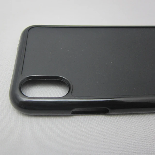 Black Groove Soft Case For iPhone X, TPU Shell For iPhone X