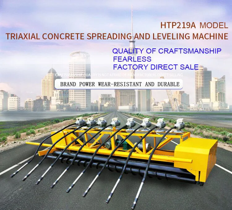 Electric Road Vibratory Concrete Lightweight Laser Leveling Screed