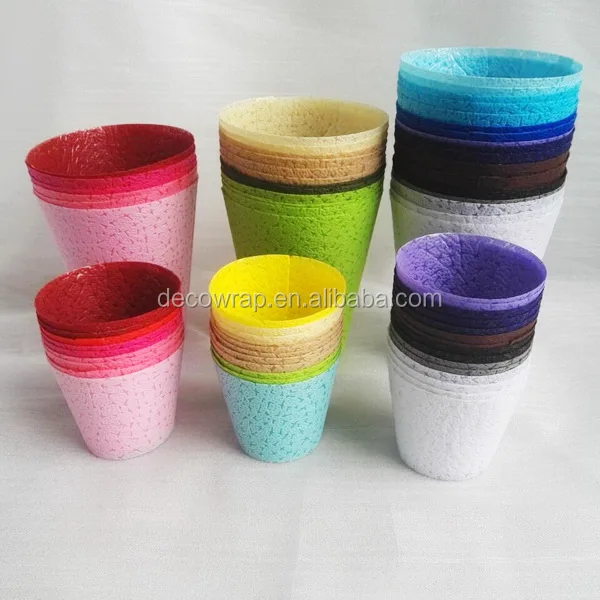 Plastic Flower Pot Cover Buy Plastic Flower Pot Cover,Decorative