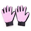 ZMSAFETY Five Fingers Pet Grooming Brush Dog Cat Glitter Grooming Gloves