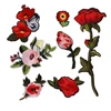 Wholesale customized iron on embroidery flower patch