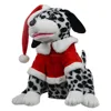 Festival Item Christmas Singing Dog with Press Button Sound Box