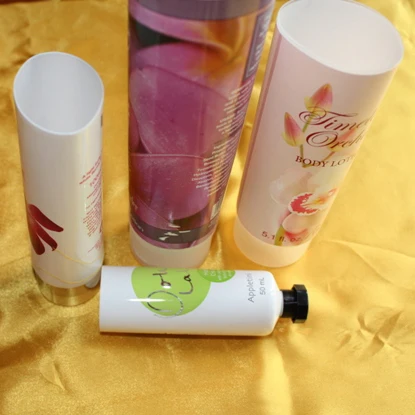 Stamping Printing 5 Layer Collapsible Empty Cosmetic Laminated Tube for Fical Cleaning 100ml