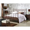 American design factory price metal bed Headboard and Footboard, Queen size