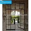 Proper price top quality cheap price simple iron security bifold steel door