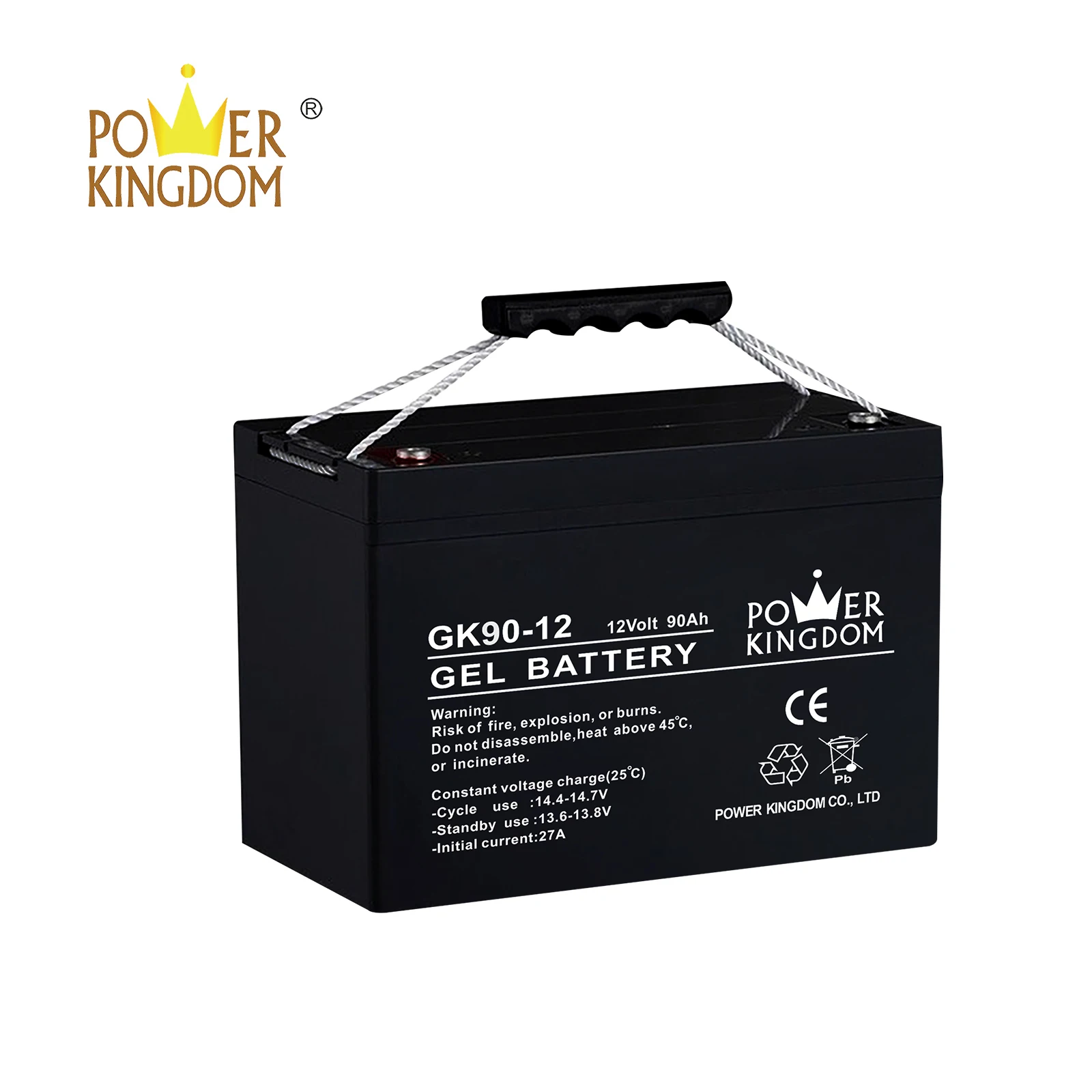 Power Kingdom High-quality 12 volt sla battery factory medical equipment-2