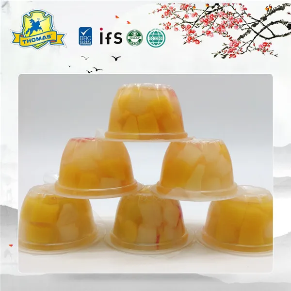 High Temperature Sterilization Jelly Fruits Cup Packaging Buy Fruit