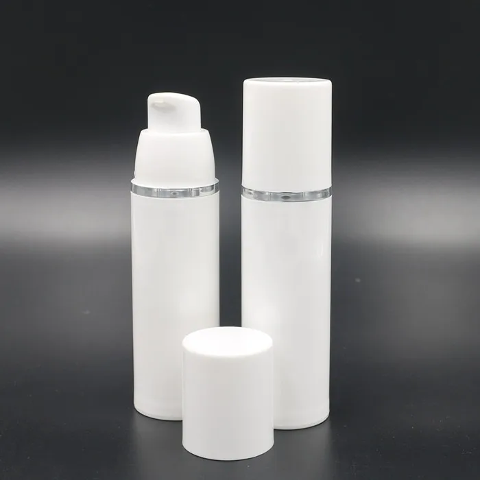 圆筒形状 15毫升 30毫升 50毫升 pp 塑料奶油分配器化妆品无气瓶