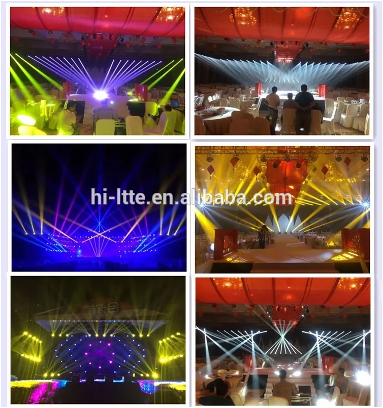 Pro lighting equipment Hiltte RGBW 4in1 6*40w Led Beam Moving Head Light LED Stage Lighting