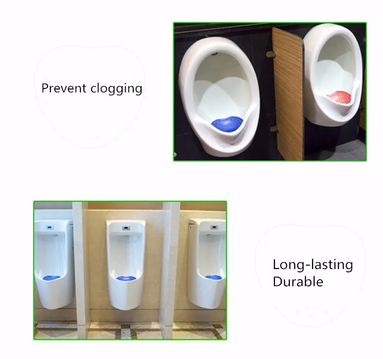 Air Fresh Toilet Urinal Screen Mats Splashproof Design Fragrance Urine
