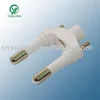 (XY-A-054) Transformer plug insert 4.8mm white colour we can supply samples free.