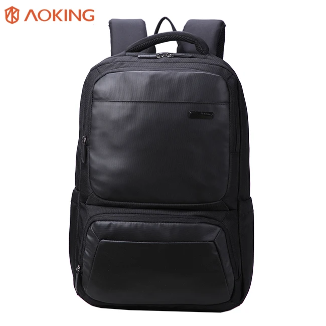 Aoking 17 Inch Hidden Compartment Mens Business Waterproof Bag Backpack