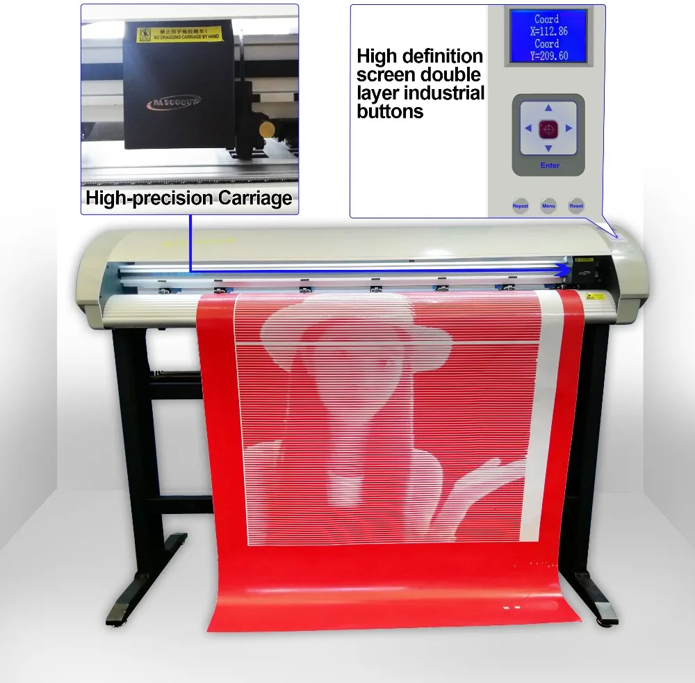 Bascocut 48inch Vinyl Cutter/free Software Usb Driver Cutter Plotter