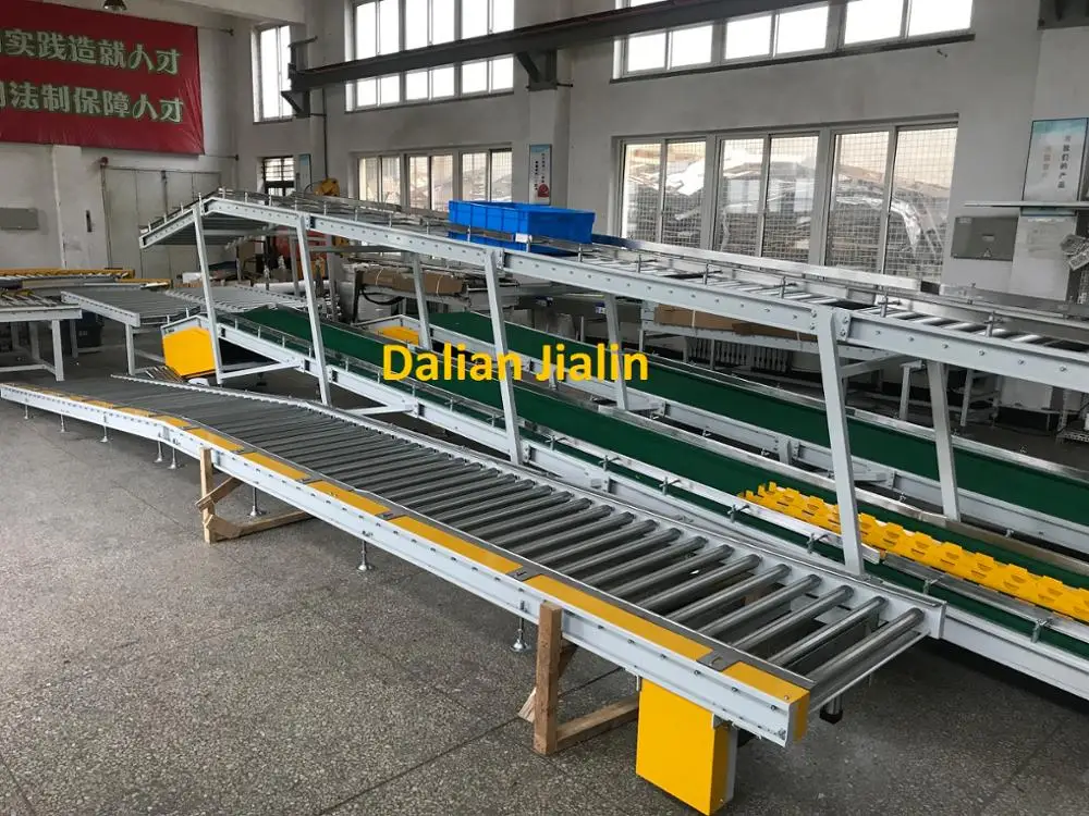 Double layer blet conveyor double-deck roller conveyor