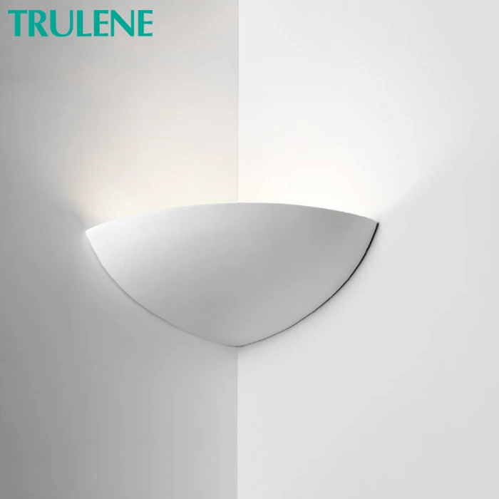 Aluminum gypsum decorative cheap prices garden wall mounted creative led outdoor wall lamps