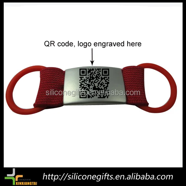 High Quality Silicone Dog Tags Antilost Drawstring Silicone Pet Id