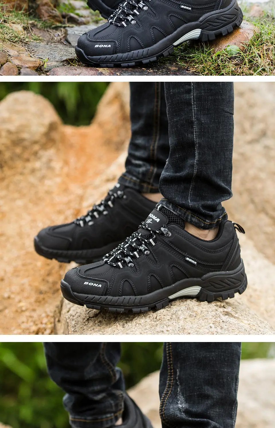 Men's Lace Up Hiking Shoes