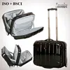 Eminent quality business style polycarbonate PC pilot trolley case